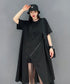 Asymmetry Mesh Layered Dress